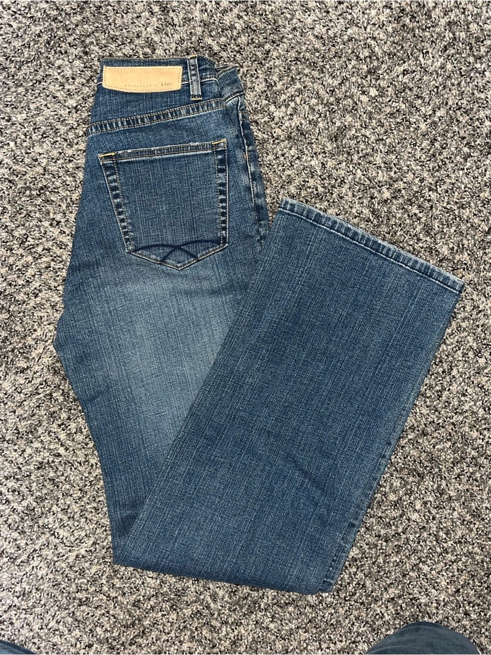 Christopher Blue Women's Boot Cut Denim Jeans - Medium Blue